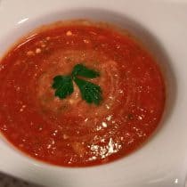 Kruidige tomaten-room soep