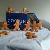 Gingerbread-man koekjes